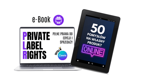 Ebook 50 pomysłów na własny produkt online